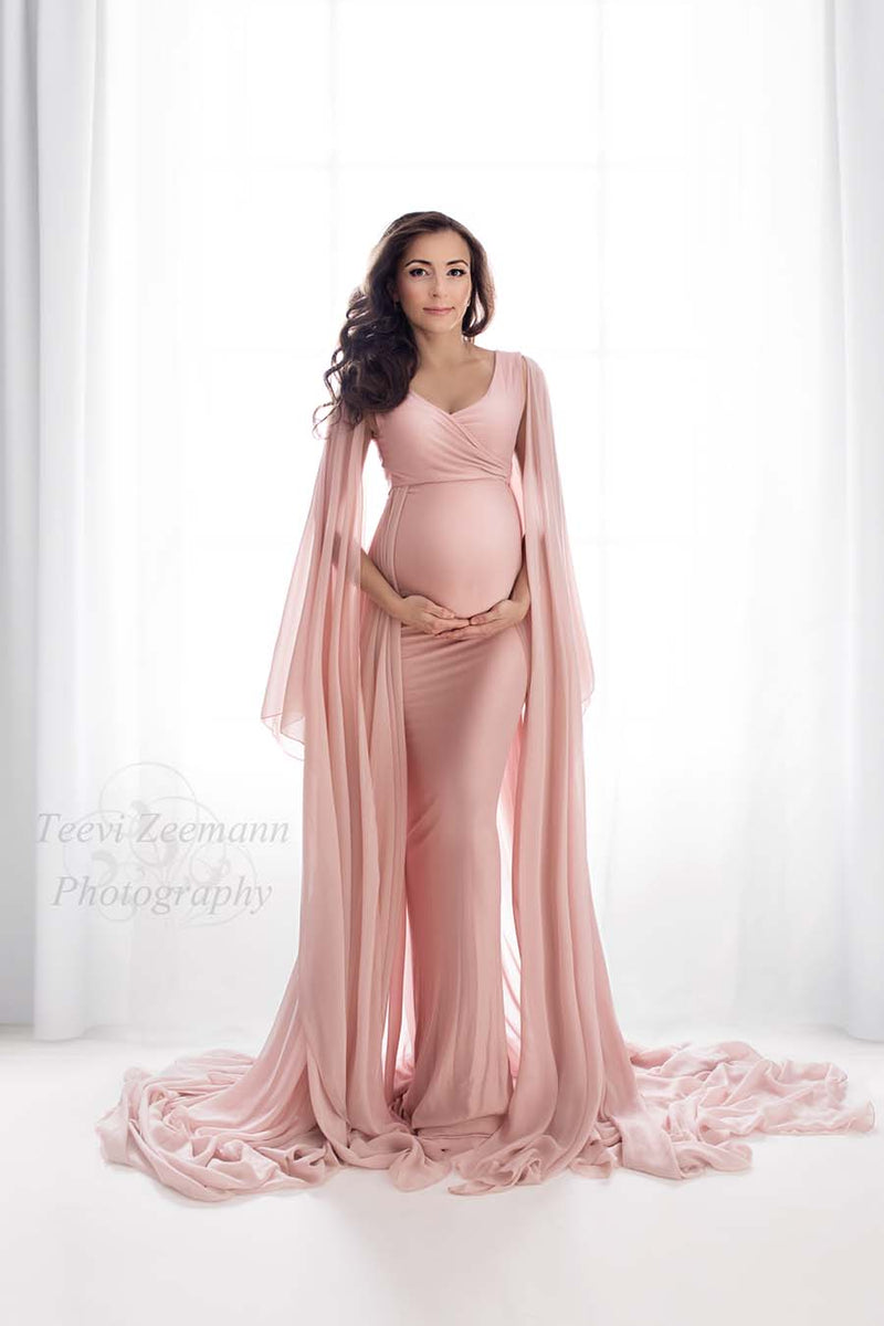 Atrofusca Dress Dusty Pink- Maternity ...